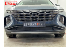 HYUNDAI TUCSON (IV), Гибрид, Европа, 2020-2023г.в. - Зимняя защита радиатора HYUNDAI TUCSON (IV), Гибрид, Европа, 2020-2023г.в. - Зимняя защита радиатора