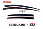 2D Дефлекторы окон - PEUGEOT 308 2007-2011г.в. (I) - Хэтчбек 5дв.