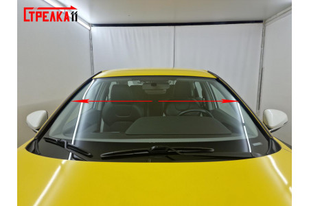 ЭВОЛЮТ I-PRO 2022-2025г.в. (I) - Дефлектор (водосток) лобового стекла Стрелка-2