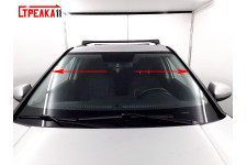 HYUNDAI CRETA 2020-2022г.в. (II) - Дефлектор (водосток) лобового стекла Стрелка-2