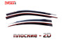 2D Дефлекторы окон - BMW 5-Series 2009-2013г.в. (VI)