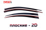 2D Дефлекторы окон - BMW 5-Series 2009-2013г.в. (VI)