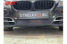 BMW 5-Series 2013-2017г.в. (VI рестайлинг) - Защита радиатора СТАНДАРТ