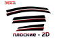 2D Дефлекторы окон - KIA CEED 2006-2010г.в. (I), Универсал