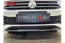 VOLKSWAGEN TIGUAN 2020-2026г.в. (II рестайлинг), Long, Китай - Зимняя защита радиатора