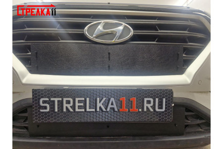 HYUNDAI CRETA 2020-2022г.в. (II) - Зимняя защита радиатора