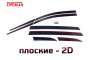 2D Дефлекторы окон - OPEL ZAFIRA (B) 2005-2008г.в. (II)