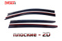 2D Дефлекторы окон - MITSUBISHI L200 2006-2014г.в. (IV)