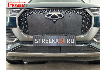CHERY TIGGO 8 Pro MAX 2023-2026г.в. (I рестайлинг) - Зимняя защита радиатора