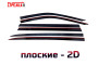 2D Дефлекторы окон - HONGQI LS7 2022-2026г.в. (I)