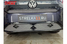 VOLKSWAGEN TERAMONT PRO 2025-2026г.в. (I) - Защита радиатора СТАНДАРТ