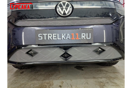 VOLKSWAGEN TERAMONT PRO 2025-2026г.в. (I) - Защита радиатора СТАНДАРТ
