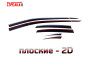 2D Дефлекторы окон - NISSAN AURA 2024-2026г.в. (I рестайлинг)