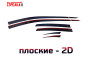 2D Дефлекторы окон - NISSAN AURA 2024-2026г.в. (I рестайлинг)