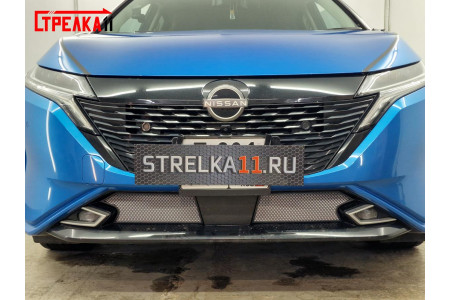 NISSAN AURA 2021-2024г.в. (I) - Защита радиатора СТАНДАРТ