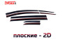 2D Дефлекторы окон - FAW BESTUNE NAT 2021-2026г.в. (I)