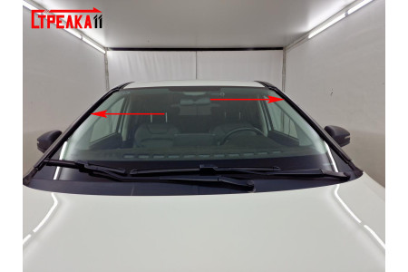 FAW BESTUNE NAT 2021-2026г.в. (I) - Дефлектор (водосток) лобового стекла Стрелка-2