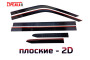 2D Дефлекторы окон - HAVAL RAPTOR 2023-2025г.в. (I)