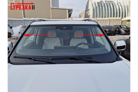 JETOUR T1 2025-2026г.в. (I) - Дефлектор (водосток) лобового стекла Стрелка-2