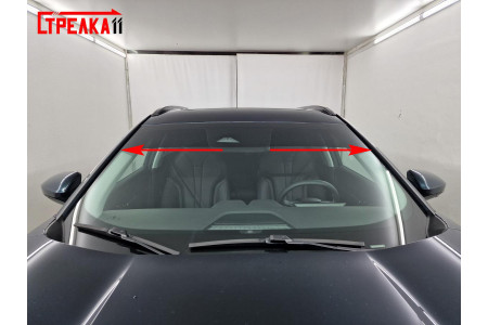 DONGFENG MAGE 2025-2026г.в. (I) - Дефлектор (водосток) лобового стекла Стрелка-2