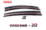 2D Дефлекторы окон - CHEVROLET CRUZE 2011-2012г.в. (I)