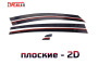 2D Дефлекторы окон - CHEVROLET CRUZE 2011-2012г.в. (I)