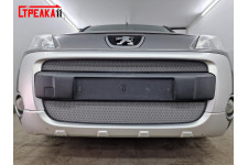 PEUGEOT PARTNER 2008-2012г.в. (II) - Защита радиатора СТАНДАРТ