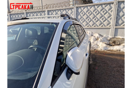 2D Дефлекторы окон - AUDI A4 Allroad Quattro (B9) 2015-2019г.в. (II рестайлинг)