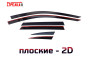 2D Дефлекторы окон - AUDI A4 Allroad Quattro (B9) 2015-2019г.в. (II)