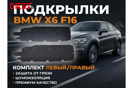 Заглушка подкрылка BMW X6 (F16) II 2014-2020г.в.