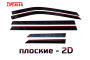 2D Дефлекторы окон - JAECOO J6 2025-2026г.в. (I)