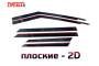 2D Дефлекторы окон - LAND ROVER RANGE ROVER EVOQUE 2023-2026г.в. (II рестайлинг)