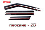 2D Дефлекторы окон - LAND ROVER RANGE ROVER EVOQUE 2023-2026г.в. (II рестайлинг)