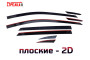 2D Дефлекторы окон - MERCEDES-BENZ B-ClASS 2011-2014г.в. (II)