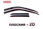 2D Дефлекторы окон - MERCEDES-BENZ M-CLASS 2014-2015г.в. (III)
