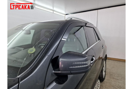2D Дефлекторы окон - MERCEDES-BENZ M-CLASS 2014-2015г.в. (III)