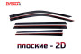 2D Дефлекторы окон - AUDI Q6 2022-2026г.в. (I)