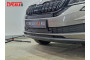 SKODA KODIAQ GT 2022-2026г.в. (I рестайлинг) - Защита радиатора СТАНДАРТ