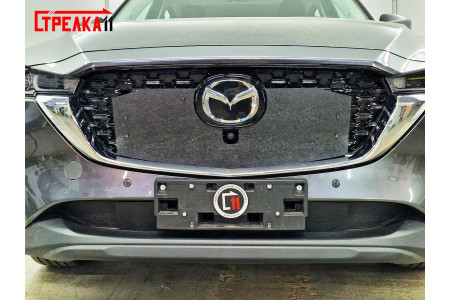 MAZDA CX-5 2021-2026г.в. (II рестайлинг), Китай - Зимняя защита радиатора