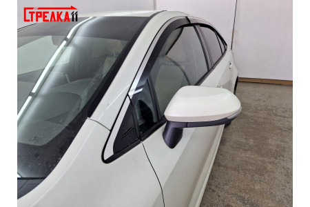 2D Дефлекторы окон - TOYOTA COROLLA 2022-2026г.в. (XII рестайлинг)