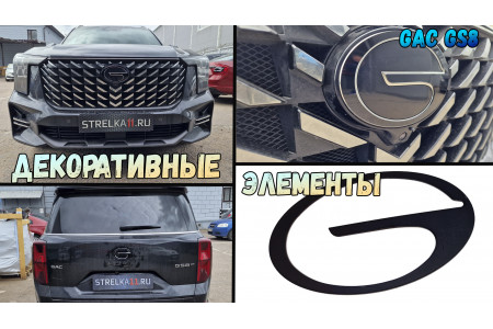 Декоративные элементы для - GAC GS8 2023-2026г.в. (II)