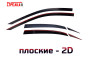 2D Дефлекторы окон - AUDI A3 2012-2016 (III)
