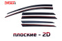 2D Дефлекторы окон - KIA SPORTAGE 2021-2026 (V), Китай, Long