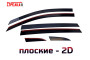 2D Дефлекторы окон - RENAULT KOLEOS 2007-2011г.в. (I)