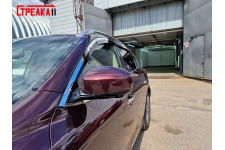 2D Дефлекторы окон - INFINITI QX50 2016-2018г.в. (I рестайлинг)