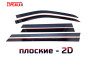 2D Дефлекторы окон - CHEVROLET TAHOE 2019-2022г.в. (V), Россия