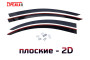 2D Дефлекторы окон - NISSAN ALMERA CLASSIC 2006-2012г.в. (I)