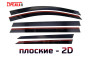 2D Дефлекторы окон - VGV U70 PRO 2022-2026г.в. (I)