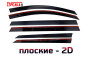 2D Дефлекторы окон - VGV U75 PLUS 2021-2026г.в. (I)