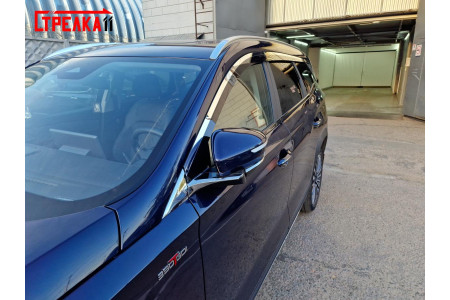 2D Дефлекторы окон - JETOUR L9 2023-2025г.в. (I)